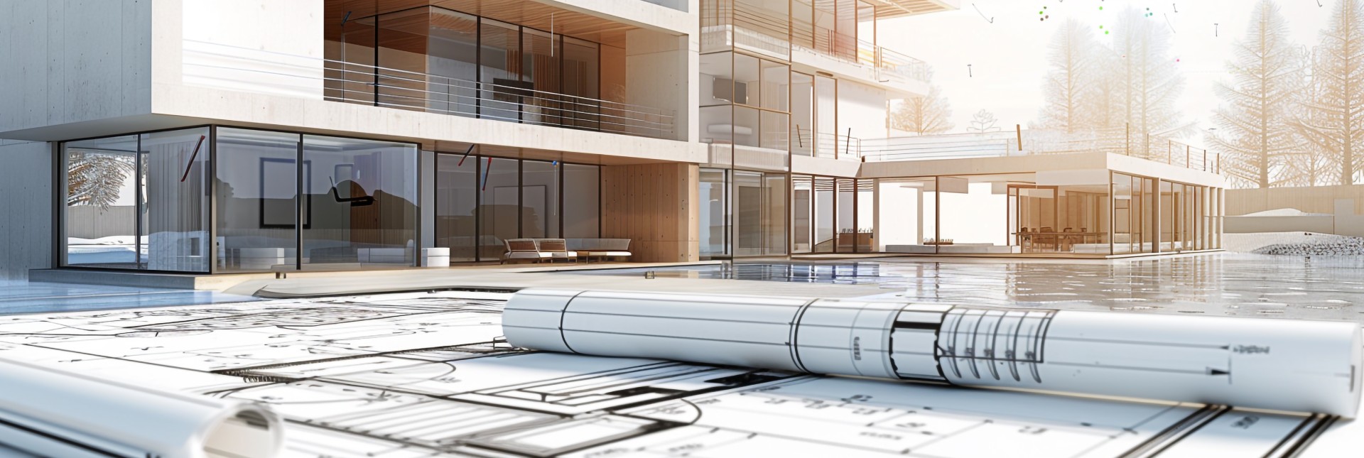 Travaux de réhabilitation menés par un architecte DPLG